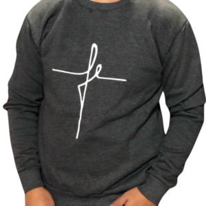 Buzo Cuello Redondo "Fe"