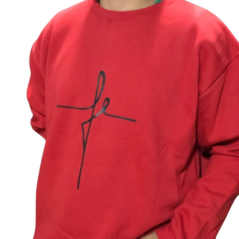 Buzo Cuello Redondo "Fe" - Image 2